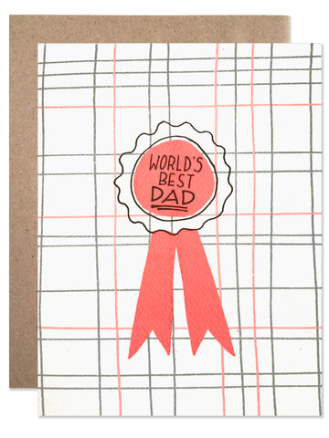 Dad / World's best dad - wholesale case of 6