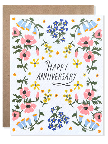 Anniversary / Happy Anniversary Bluebells - wholesale