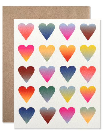Neon Gradient Hearts - wholesale