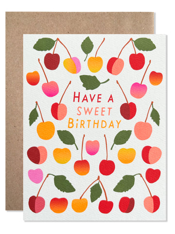Birthday /  Sweet Birthday Cherries - wholesale case of 6