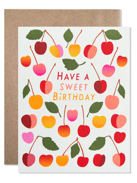 Have a Sweet Birthday Cherries