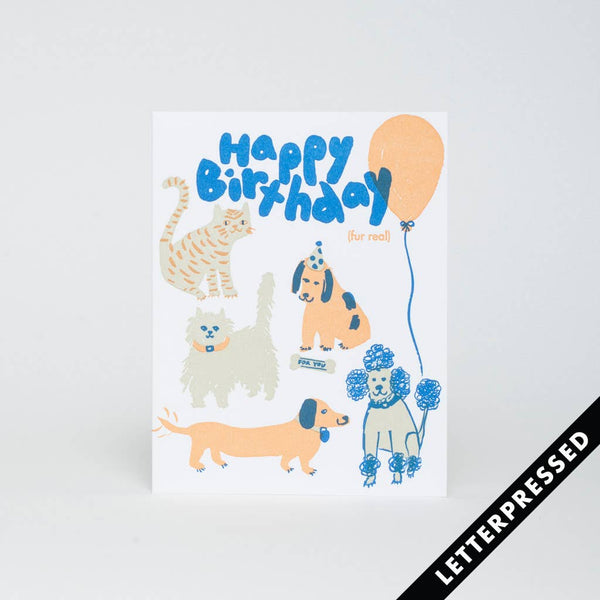 EGG PRESS - Happy Birthday Fur Real