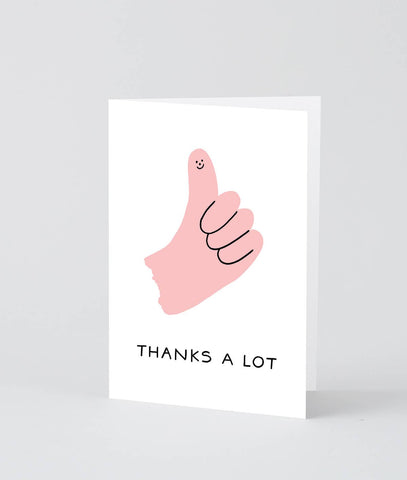 ‘Thumbs Up’ Greetings Card