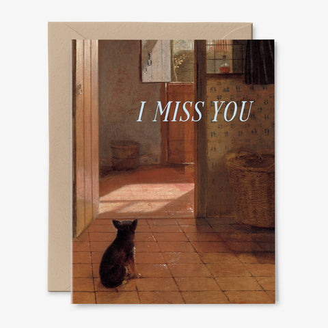 I Miss You Card | Dog | Thinking of You