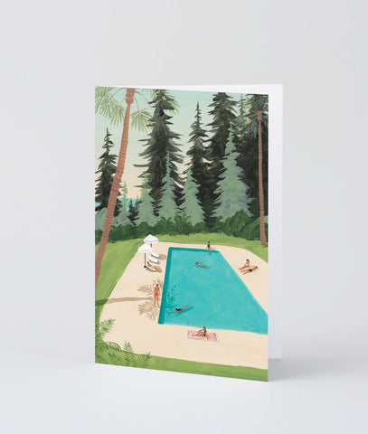 ‘Poolside’ Art Card