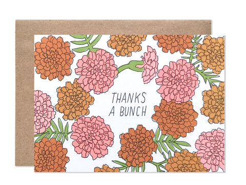 Thank you / Thanks a Bunch Marigold - wholesale