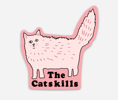 Catskills Magnet or Sticker