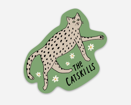 Catskills Cat Sticker or Magnet