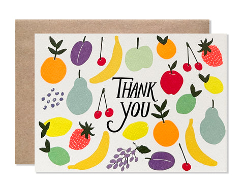 Thank you / Thank You Neon Fruit - wholesale