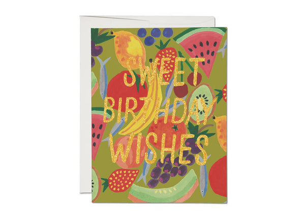 Fruity Birthday greeting card