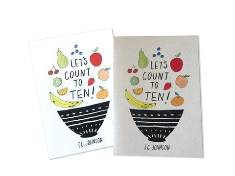 Let's Count to Ten! Children's Zine
