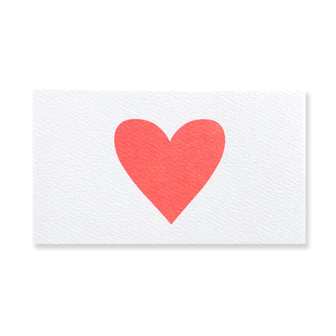 Mini Cards + Gift Tags / Neon Heart - wholesale