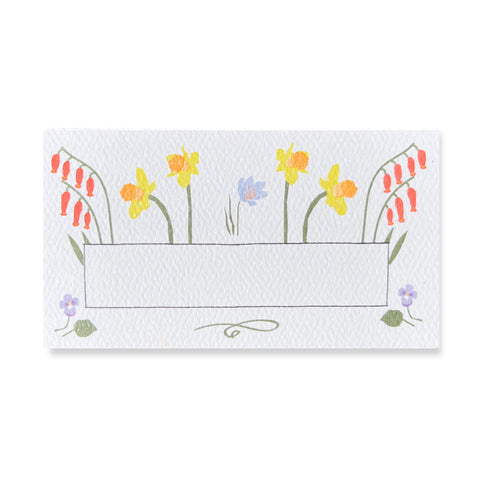 Mini Cards + Gift Tags / Spring Flowers - wholesale